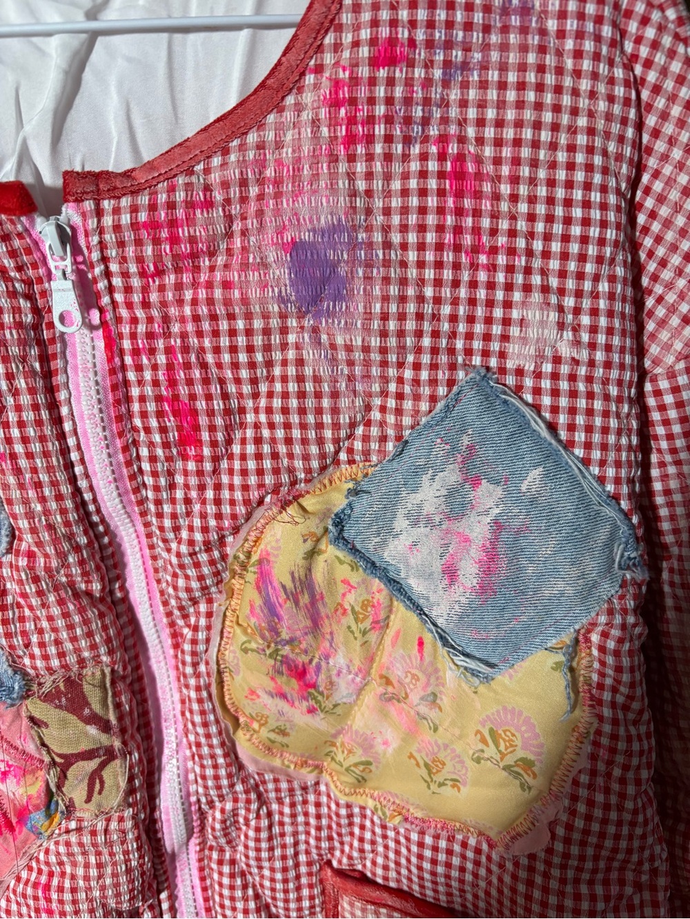 Cram upcycled patchwork jacket - Picture 4 of 7